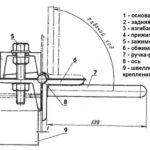 Listogib - side projection