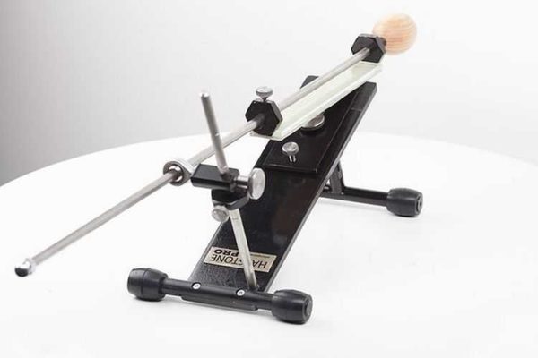 One of the proprietary knife sharpeners