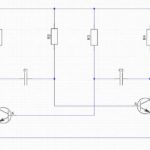 Original circuit (multivibrator) drawn by DipTrace