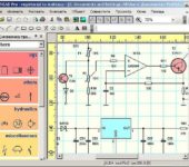 An example of using ProfiCAD for drawing electrical circuits