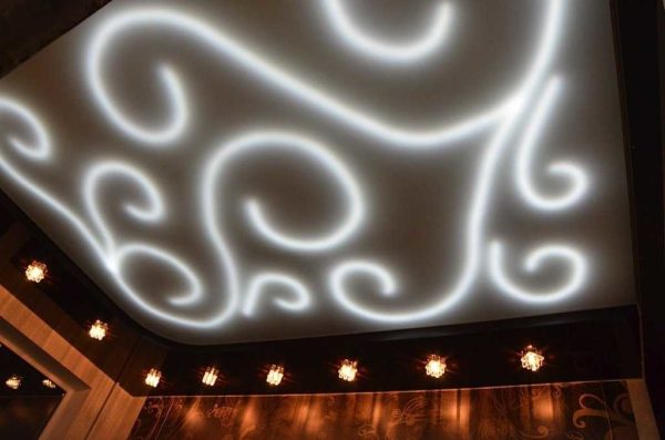 Unusual options can be created using LED strips
