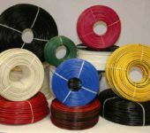 The choice of cable cross-section depends on the power and current