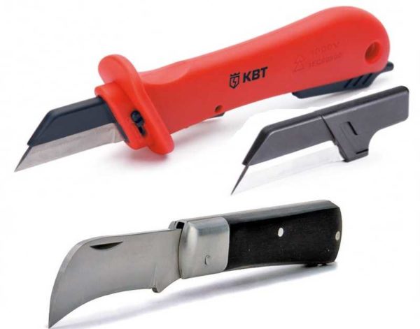 Types of pliers knives
