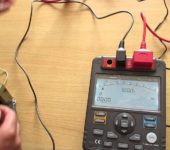 One of the options for modern megohmmeters