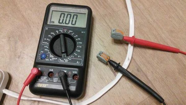 AC current measurement with an electronic multimeter