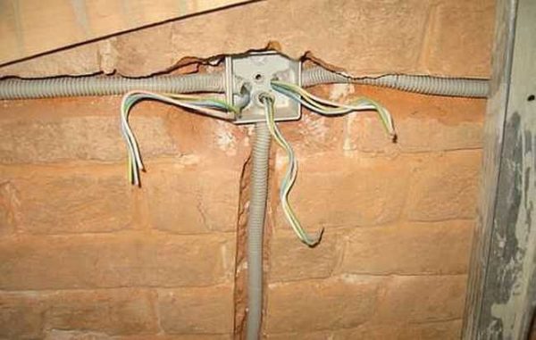 Stakes in brick are easier to make