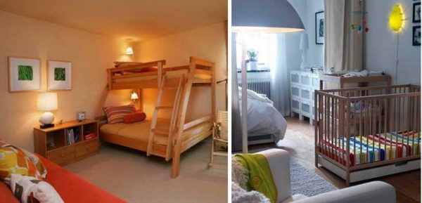 At what height to hang a sconce in a nursery depends on the age of the child
