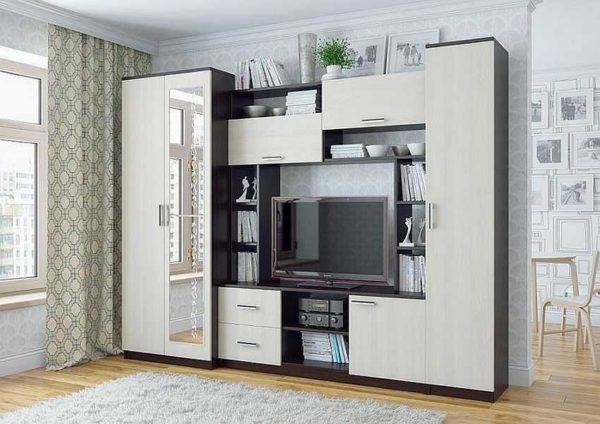 White furniture looks very lightweight