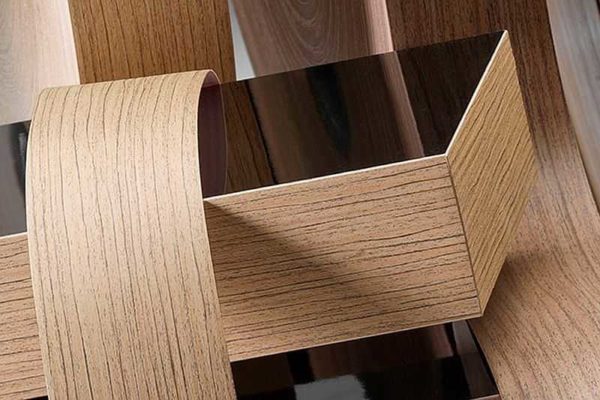 Veneer is not the most popular material for edging