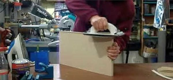 Press firmly, putting on all weight