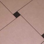 It looks like ceramic tiles or porcelain stoneware