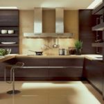 Two shades of brown - a cozy interior in a modern style