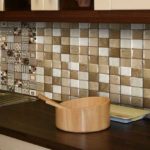 The mosaic can be made of tiles 3-5 cm in size