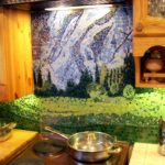 Mosaic panel - non-standard solution