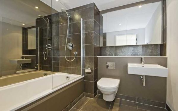 Bathroom tiles can be laid in different ways