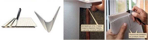 Wall decoration with plastic panels: how to do without corner profiles