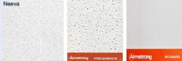 Acoustic and hygienic - for specific applications
