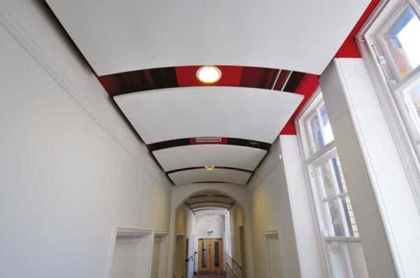 Even a long corridor looks boring