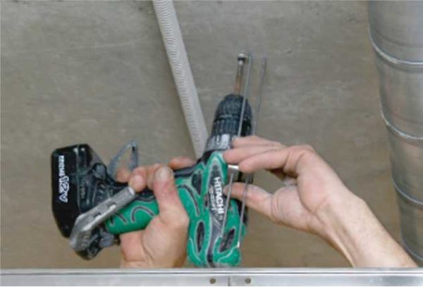 Installation of suspensions
