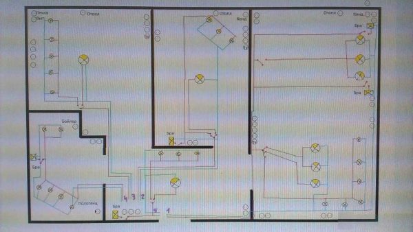 Wiring layout