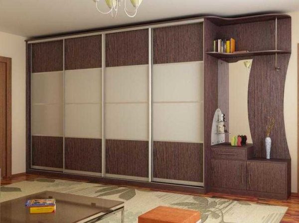 Cabinet sliding wardrobe. There are more materials, but the functionality is the same