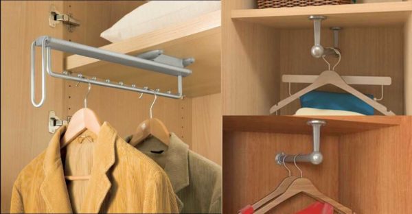 Rods for front hangers