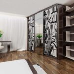 Graphic design and smooth mirror surface