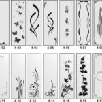 Such patterns can be applied only to one part or repeated on the extreme