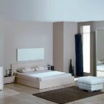 Large mirror surface helps to visually expand the room