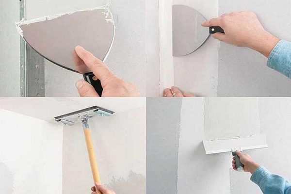 Do-it-yourself drywall putty - we study the nuances