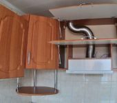Installation example of a built-in hood