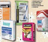 Some grades of gypsum-based leveling compounds
