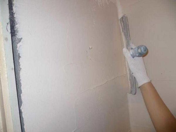 It is necessary to work with putty at a positive temperature