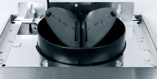It looks like an anti-return valve on an electric hood