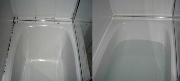 The main problem is blackening from fungus. Solved by the presence of antibacterial additives