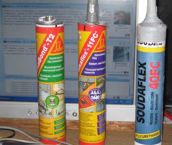 Polyurethane compounds are good for everyone, but they have poor adhesion to plastics