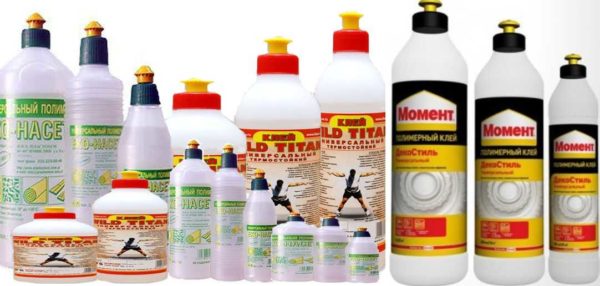 Traditional ceiling tile adhesive