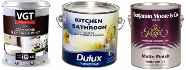 Waterproof bathroom paint can be different
