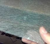 It looks like a fiberglass spider web