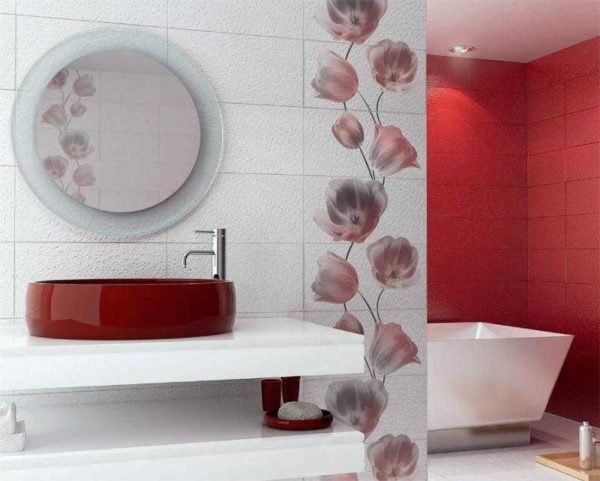 Large drawing can be used to visually raise ceilings