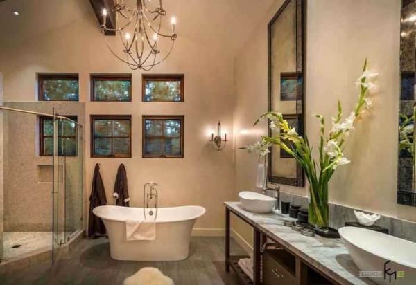 Glass fiber can be glued in damp rooms - in the bathroom or in the kitchen