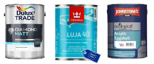 Washable paint for walls in the kitchen