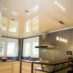 Don't know what kind of ceiling to make in the kitchen? Maybe a stretch one?