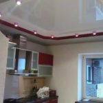 Light shine on the ceiling makes the room visually higher