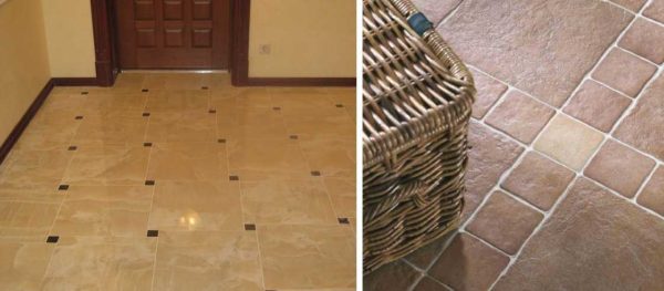 Porcelain stoneware - polished and not