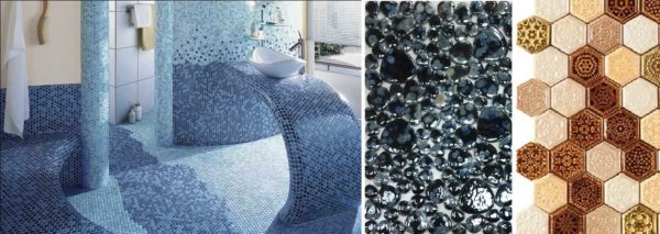 Mosaic is a very distinctive finishing material