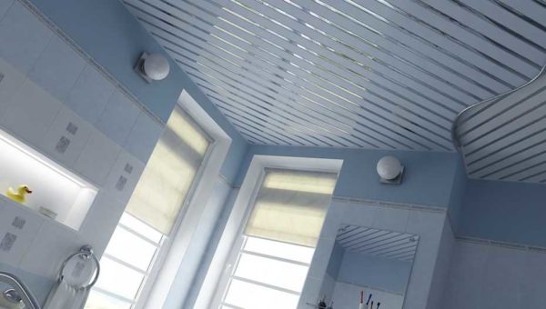Rack suspended ceiling - one of the options for inexpensive repair