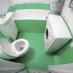 If you combine a bathroom and a toilet in Khrushchev, you get a more or less decent room in size