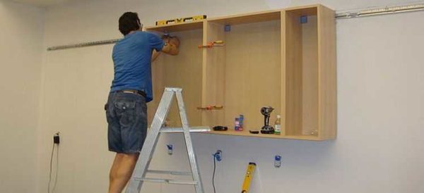 DIY kitchen assembly can take a day or more.