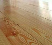 Pine or spruce grooved board under varnish lasts a long time